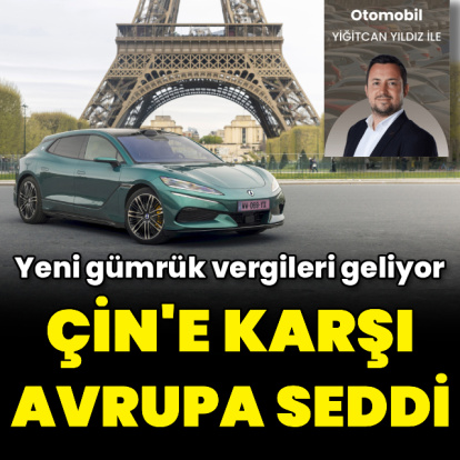 Çinli otomobillere karşı Avrupa seddi