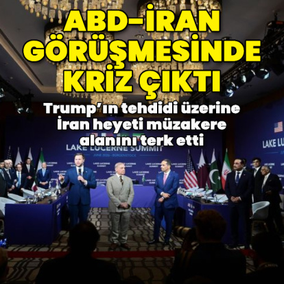 İran heyeti müzakere alanını terk etti