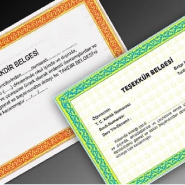 Takdir teşekkür hesaplama nasıl yapılır?