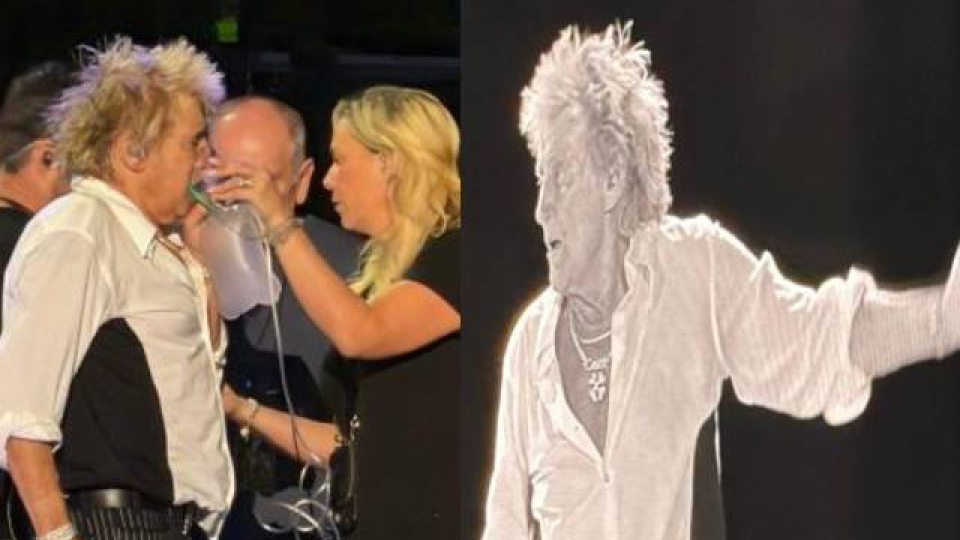 Rod Stewart sahnede oksijen desteği aldı: 'Az kalsın bayılacaktım'