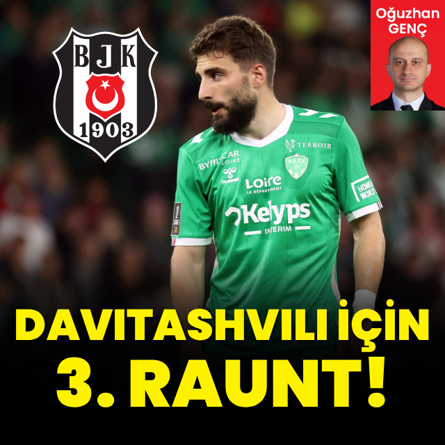 Davitashvili için 3. raunt!