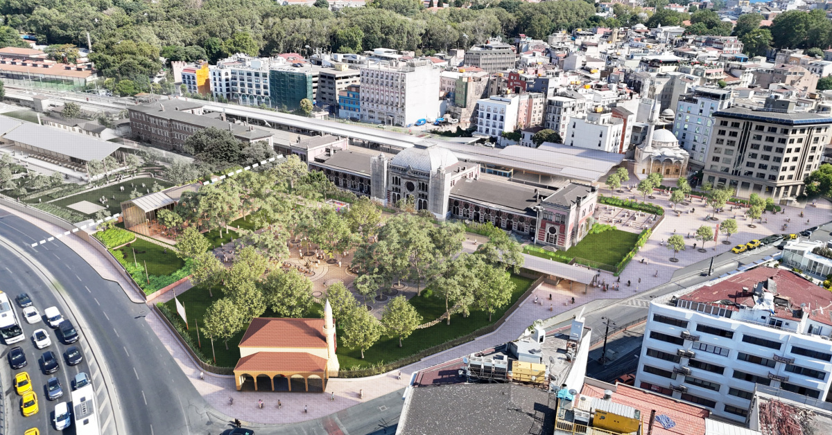 Bakan Ersoy, Sirkeci Garı'nın kültür adasına dönüşümünü paylaştı