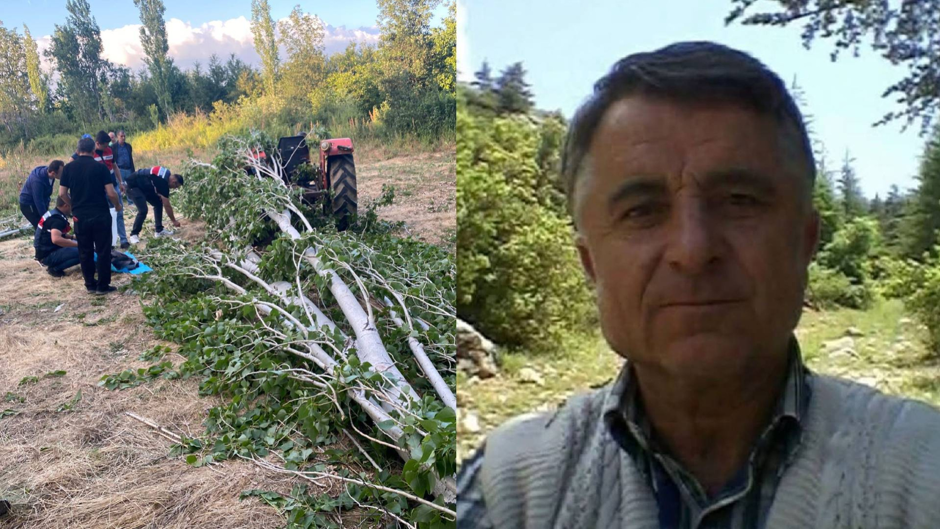 Isparta'da ağaç keserken altında kalan Veysel İnan hayatını kaybetti