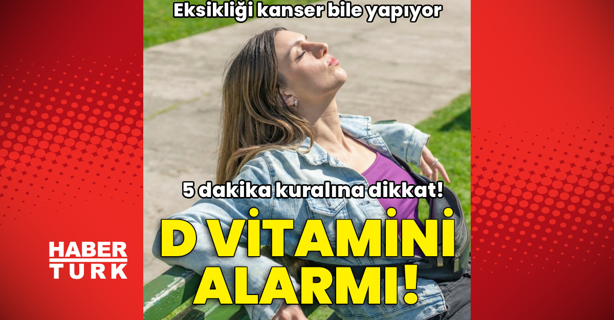 D vitamini eksikliği kanser dahil birçok hastalığı tetikleyebilir
