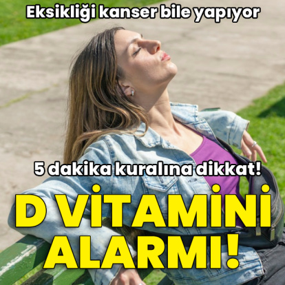 D vitamini yetersizliği bu hastalıkları tetikliyor