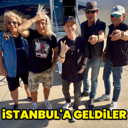 Scorpions, İstanbul'a geldi