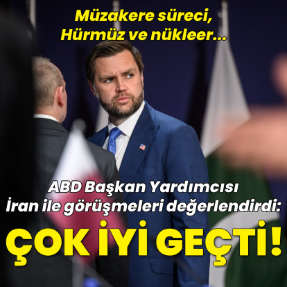 ABD Başkan Yardımcısı: Görüşme çok iyi geçti