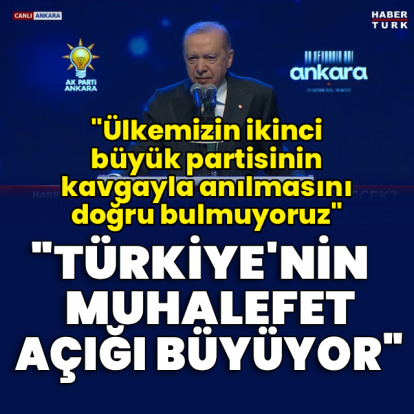 Cumhurbaşkanı Erdoğan'dan açıklamalar