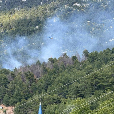 Antalya'da orman yangını!