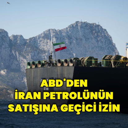 ABD'den İran petrolünün satışına geçici izin