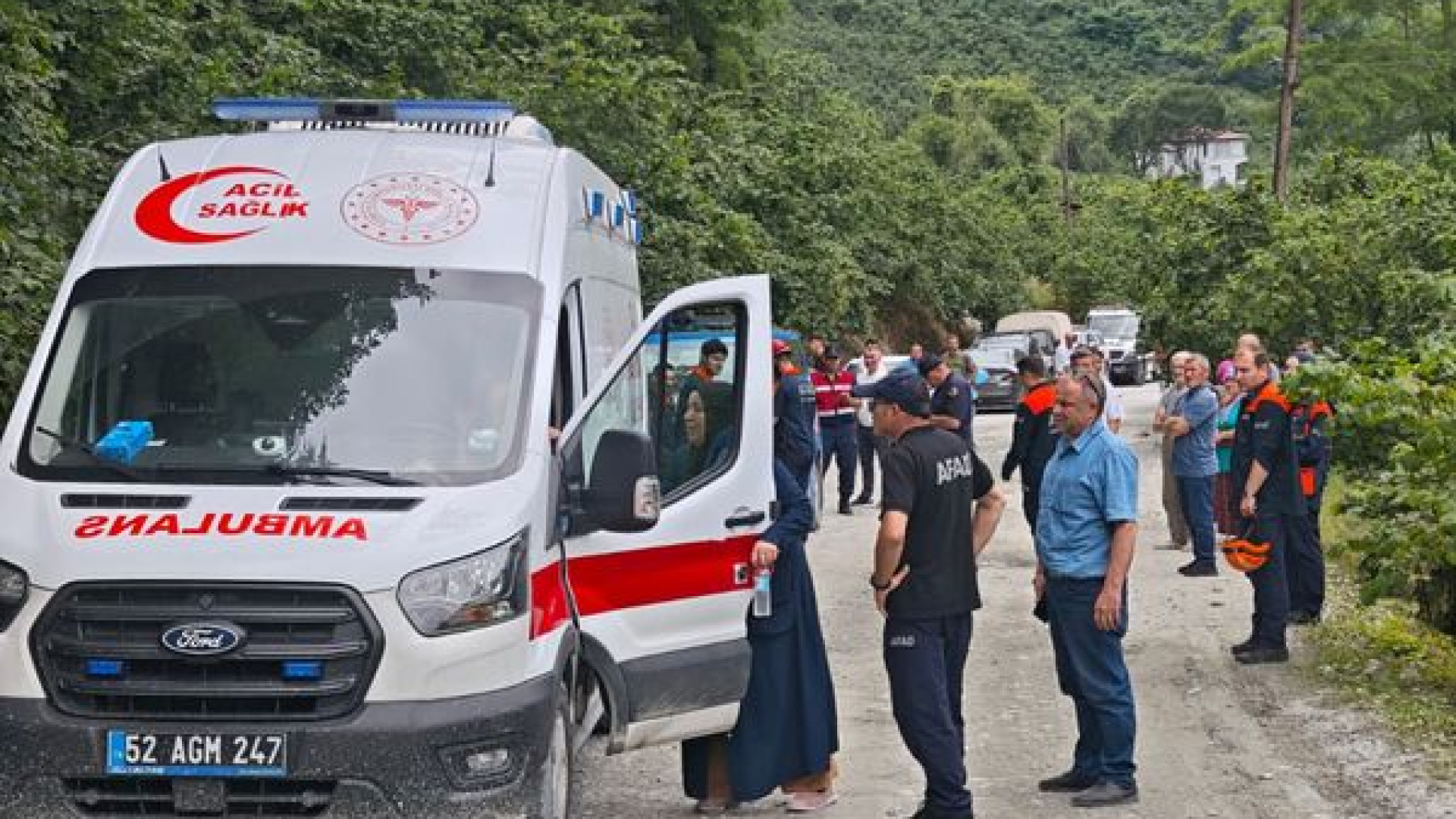 Ordu'da kızının gözü önünde ırmağa düşen baba hayatını kaybetti