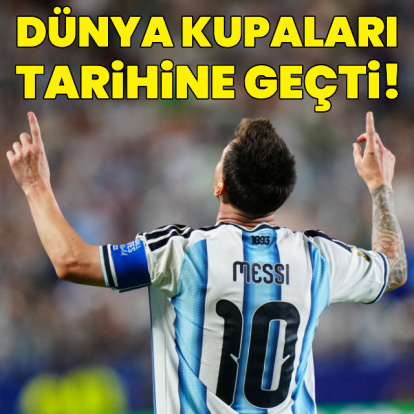 Messi Dünya Kupaları tarihine geçti!