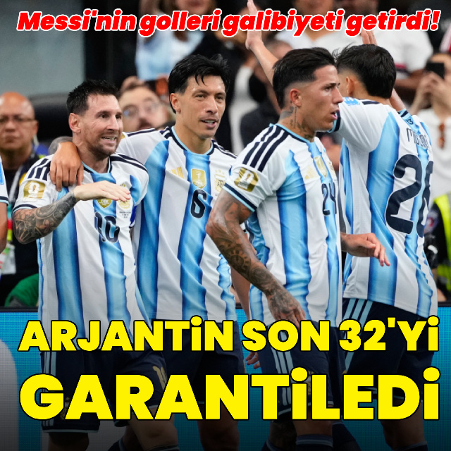 Messi'nin golleri galibiyeti getirdi!