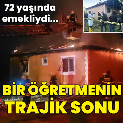 72 yaşındaki öğretmenin yürek yakan sonu...