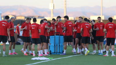 Milliler, Arizona'daki son antrenmanını yaptı!