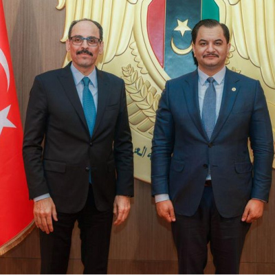 MİT Başkanı Kalın, Hafter ile Libya'da görüştü