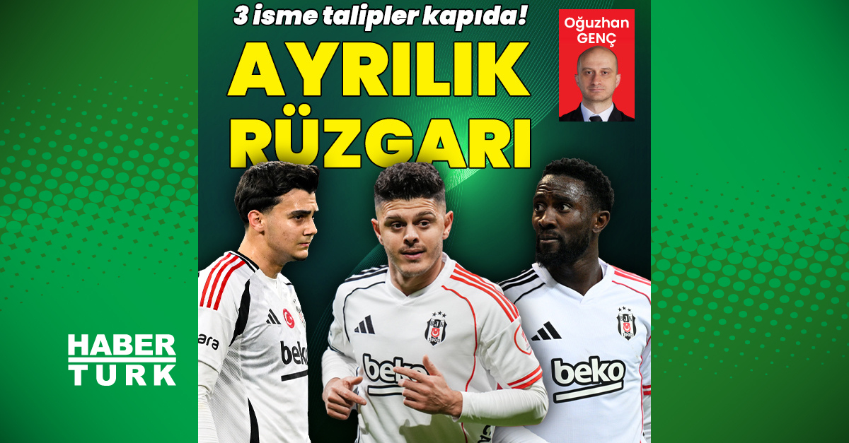 Beşiktaş'ta ayrılık rüzgarı: Ndidi, Rashica ve Hekimoğlu'na talip var