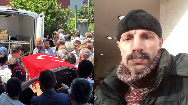 Göçükte ölen işçi toprağa verildi