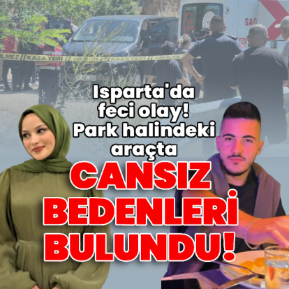 Park halindeki araçta cansız bedenleri bulundu!