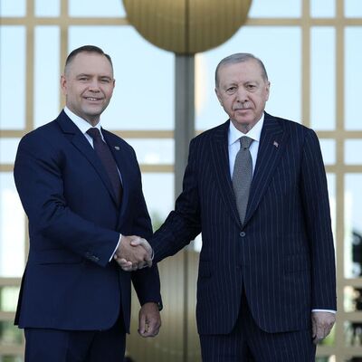 Cumhurbaşkanı Erdoğan, Polonya Cumhurbaşkanı ile görüştü