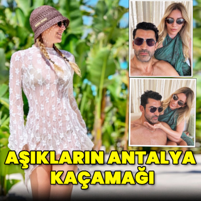 Aşıkların Antalya kaçamağı