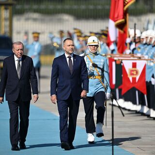 Cumhurbaşkanı Erdoğan, Polonya Cumhurbaşkanı ile görüştü