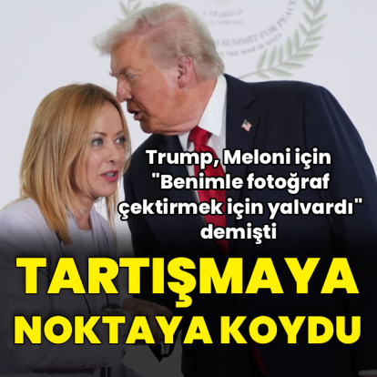 Meloni'den Trump açıklaması