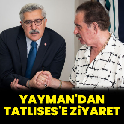 Yayman'dan Tatlıses'e ziyaret