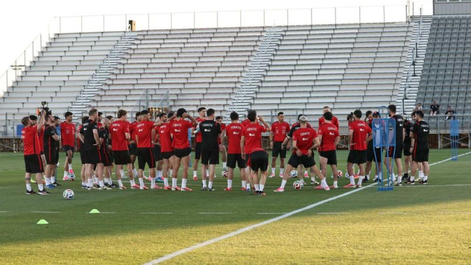 Milli Takım, Los Angeles'ta sahaya indi!