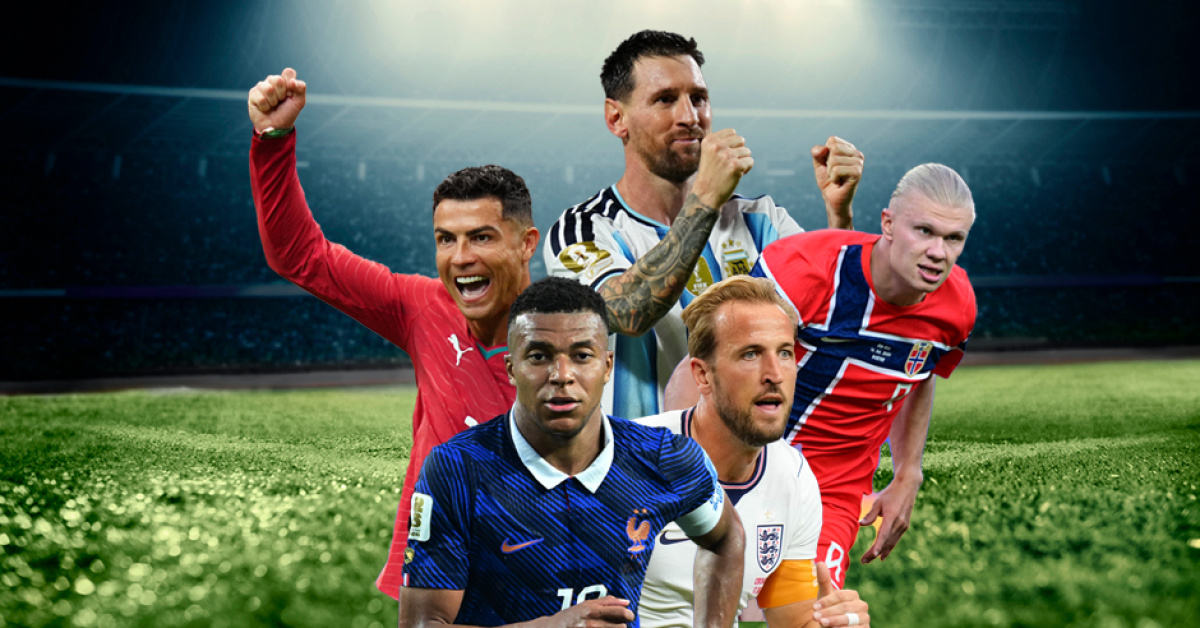 Devlerin Yarışı: Messi, Mbappe ve Haaland Gol Krallığında Zirvede