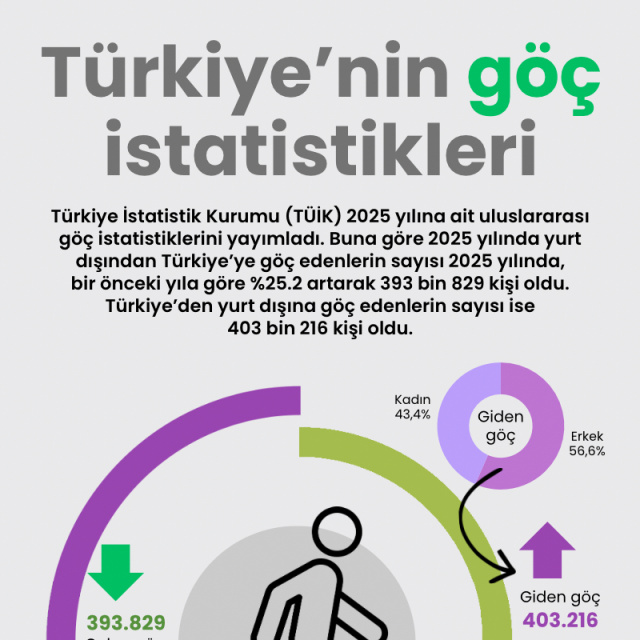 Türkiye'nin göç istatistikleri