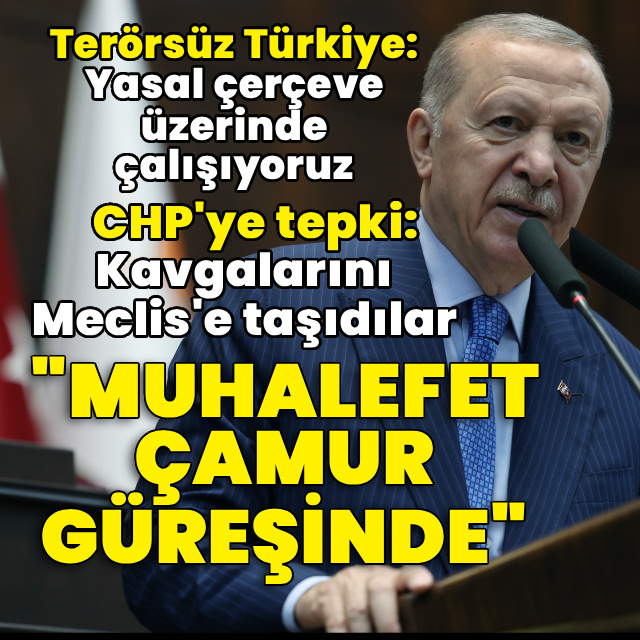 Cumhurbaşkanı Erdoğan'dan açıklamalar
