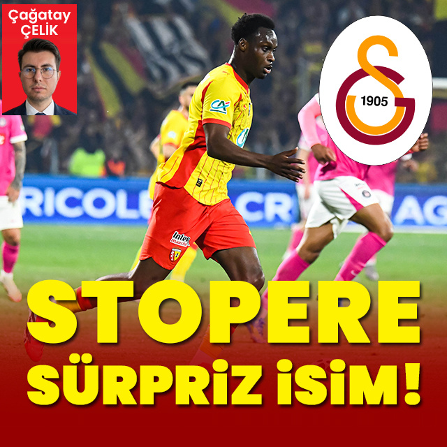 Stopere sürpriz isim!