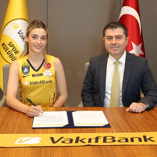 VakıfBank, Eylül Akarçeşme Yatgın'ı açıkladı!