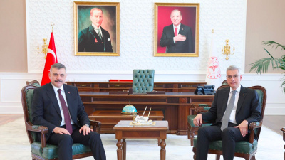 Bakan Çiftçi, Bakan Memişoğlu ile görüştü