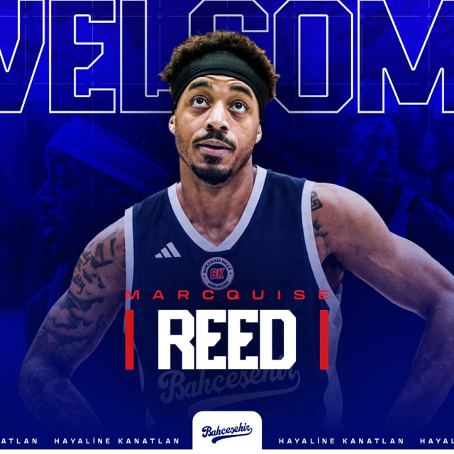 Marcquise Reed, Bahçeşehir Koleji'nde!