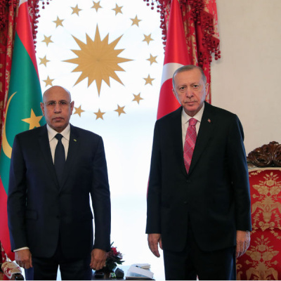 Cumhurbaşkanı Erdoğan, Moritanya Cumhurbaşkanı ile görüştü