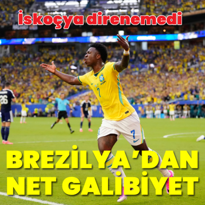 Brezilya, İskoçya’yı 3-0 mağlup etti