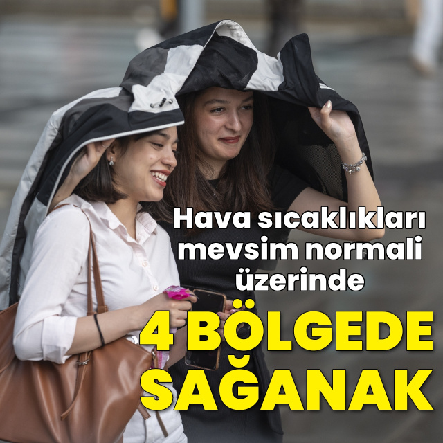 Sağanak yağmur ve sıcak hava uyarıları