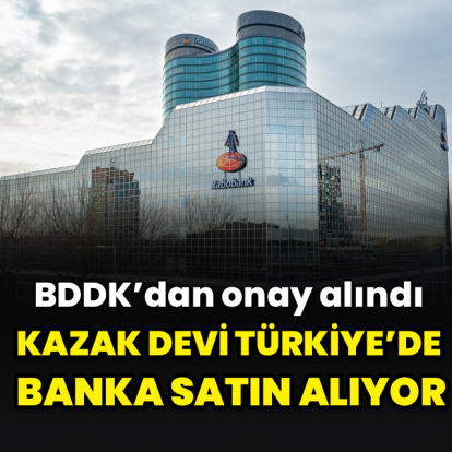 Kazak devi Türkiye'de banka satın alıyor
