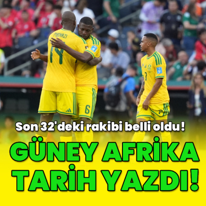 Güney Afrika'dan tarihi başarı!