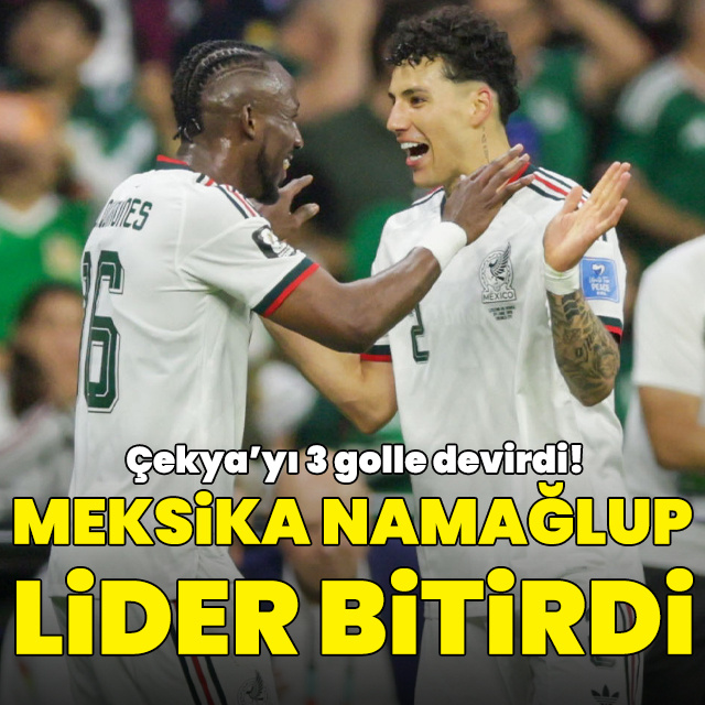 Meksika grubu lider tamamladı!