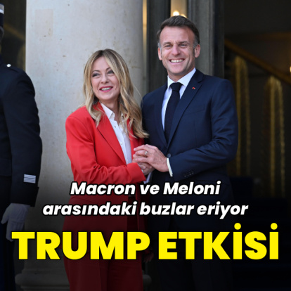 Trump etkisi: Macron ve Meloni arasındaki buzlar eriyor