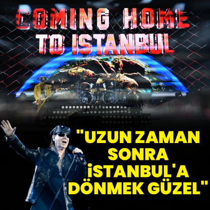 Scorpions, İstanbul'da sahne aldı