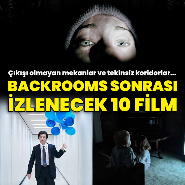 Backrooms sonrası izlenecek 10 film!