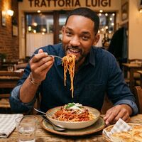 Spagetti yiyen Will Smith fenomeni!