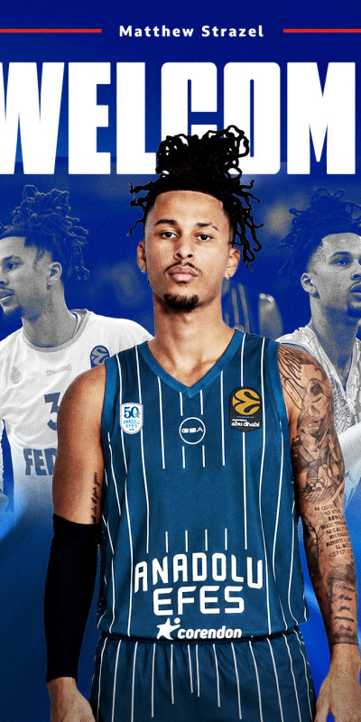 Anadolu Efes, Strazel'i kadrosuna kattı!