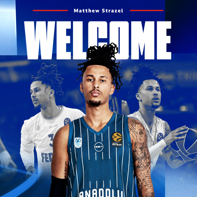 Anadolu Efes, Strazel'i kadrosuna kattı!