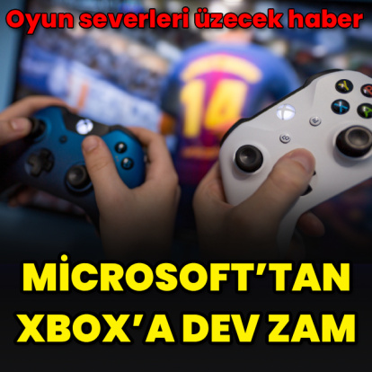Microsoft'tan Xbox konsollarına zam