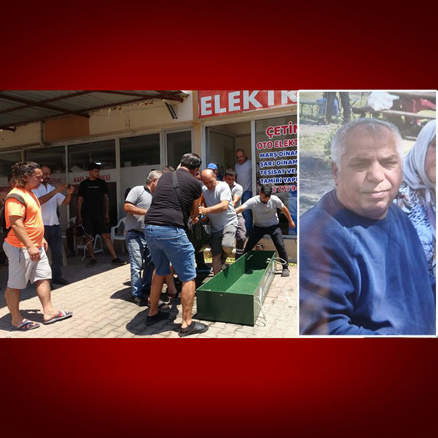 Oto elektrik ustasının şüpheli ölümü